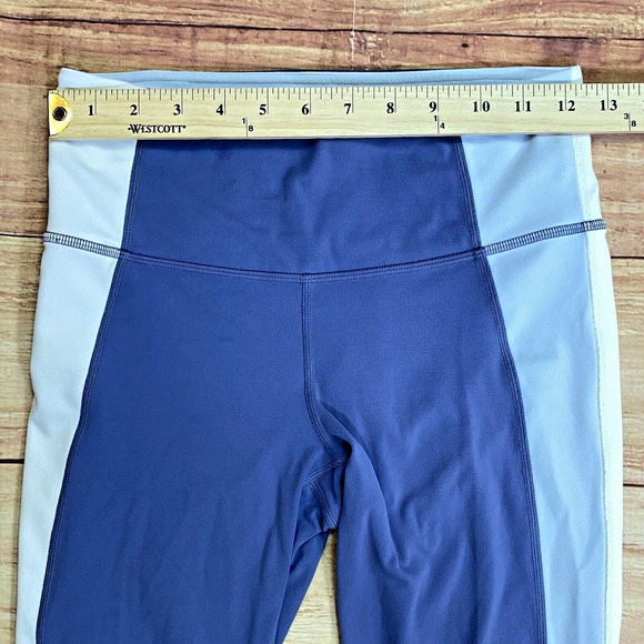 Athleta Leggings Womens Small Blue Light Blue Active Wear Gym Yoga - Picture 6 of 9